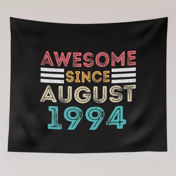 Item preview, Awesome Since August 1994 - Vintage 26th Birthday Gift designed and sold by meedTee.