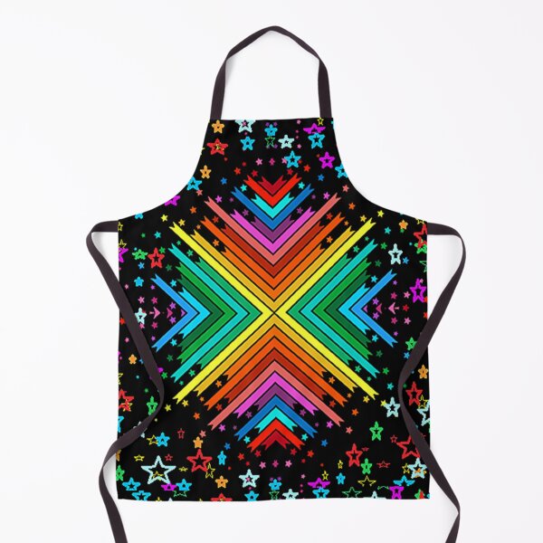 Item preview, STRIPES AND STARS,colorful abstraction designed and sold by Adri Barnard.