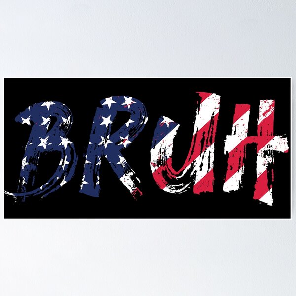 Item preview, Bruh Flag USA designed and sold by YINZY.
