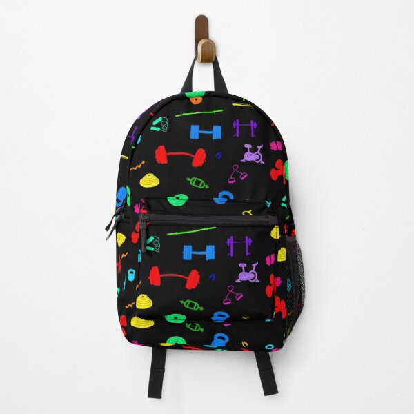 Item preview, Rainbow Gym Illustration designed and sold by DoggoTankDesign.