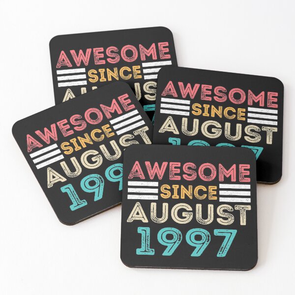 Item preview, Awesome Since August 1997 - Vintage 23rd Birthday Gift designed and sold by meedTee.