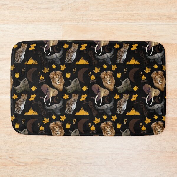 Item preview, Big Five in a Pattern designed and sold by TeeZoneZtore.