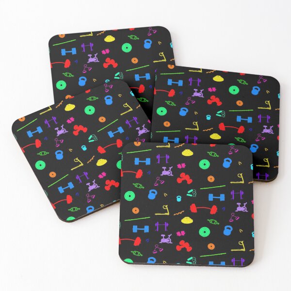 Item preview, Rainbow Gym Illustration designed and sold by DoggoTankDesign.