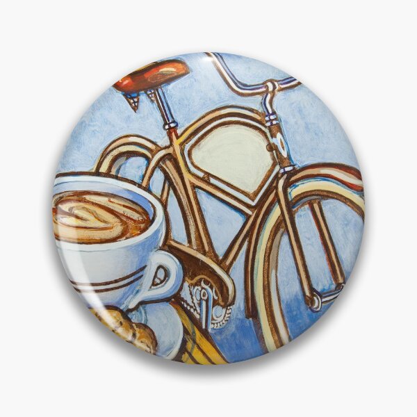 Item preview, Brown Electra delivery bicycle coffee and amaretti designed and sold by markhowardjonesart.