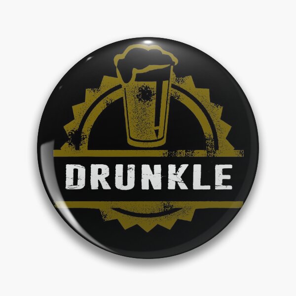 Item preview, Drunkle Drunk Uncle Beer Glass with Foam Drinking Dysfunctional Family Fun Retro Distressed designed and sold by funnytshirtemp.