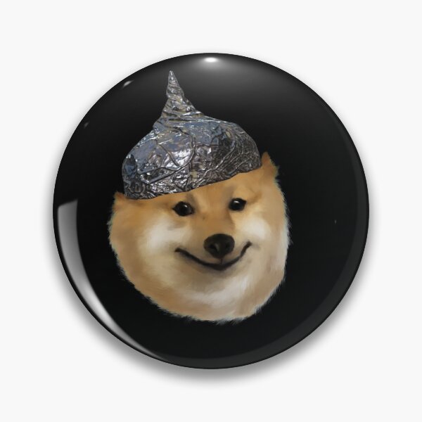 Item preview, Tinfoil Sombrero Cheems Shiba Inu designed and sold by TeodoraM.