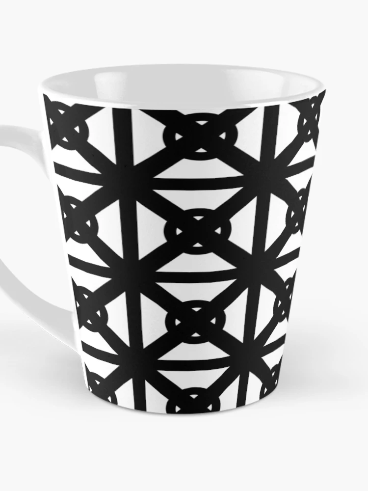 Thumbnail 3 of 4, Coffee Mug, Pattern ring angle designed and sold by Treemonk.