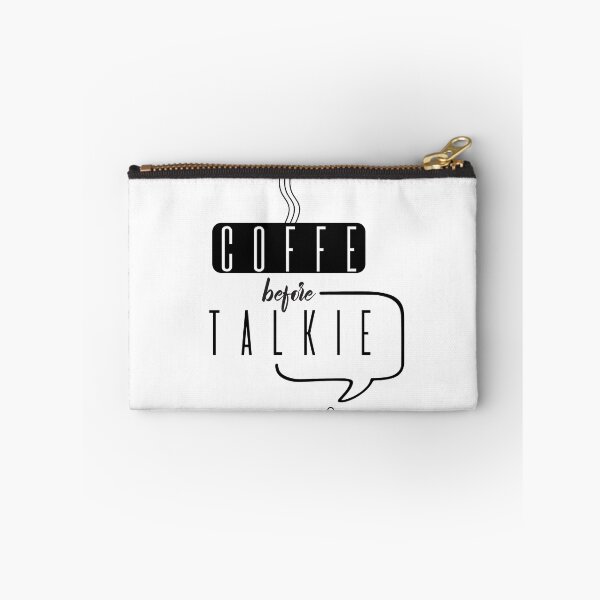 Item preview, Coffee Before Talkie designed and sold by Geek Smile.