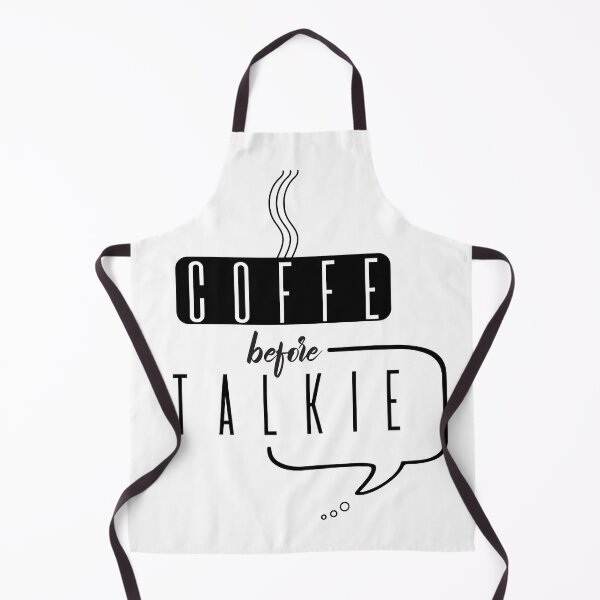 Item preview, Coffee Before Talkie designed and sold by Geek Smile.