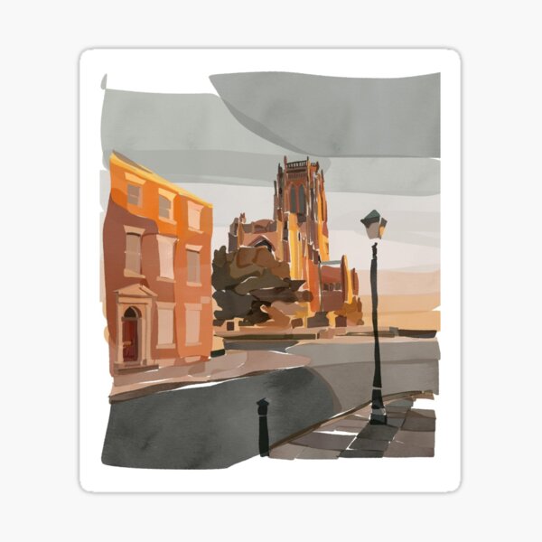 Item preview, Streets of Liverpool designed and sold by EvesEasel.