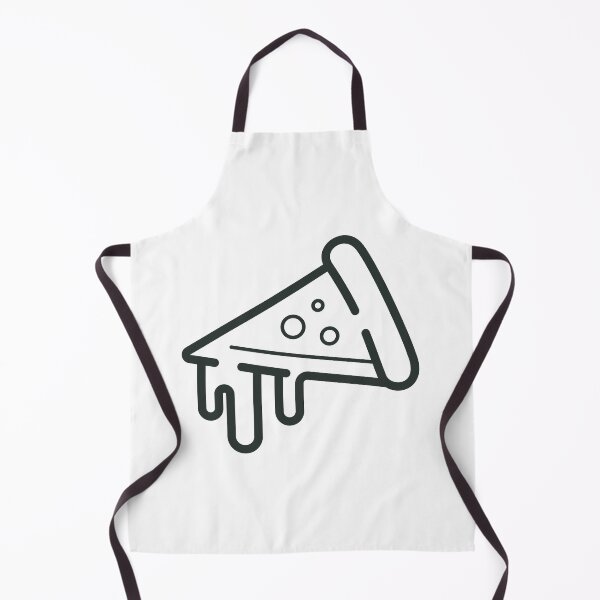 Item preview, Cheese falling black pizza icon designed and sold by Maria Simone.