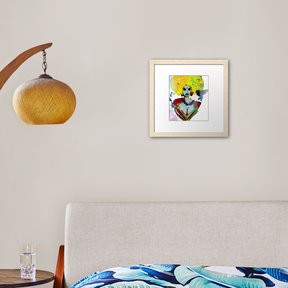 Item preview, Framed Art Print designed and sold by lesinfin.