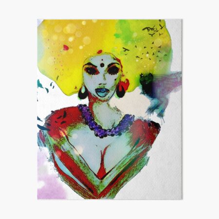 Bird Queen Art Board Print