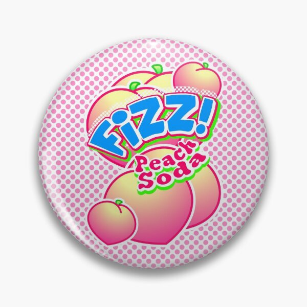 Item preview, Fizz Peach Soda Logo designed and sold by DixieDemon.