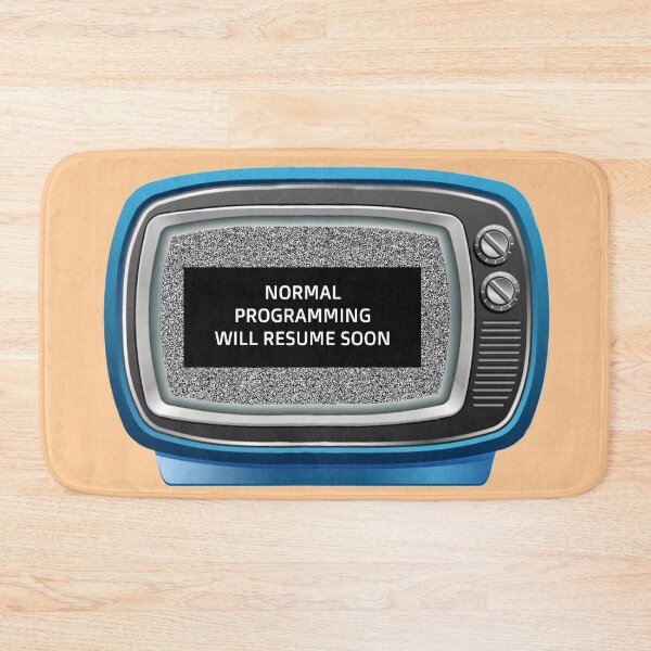 Item preview, Retro TV Resume Soon - AMUS0020 designed and sold by 3-Starfish.