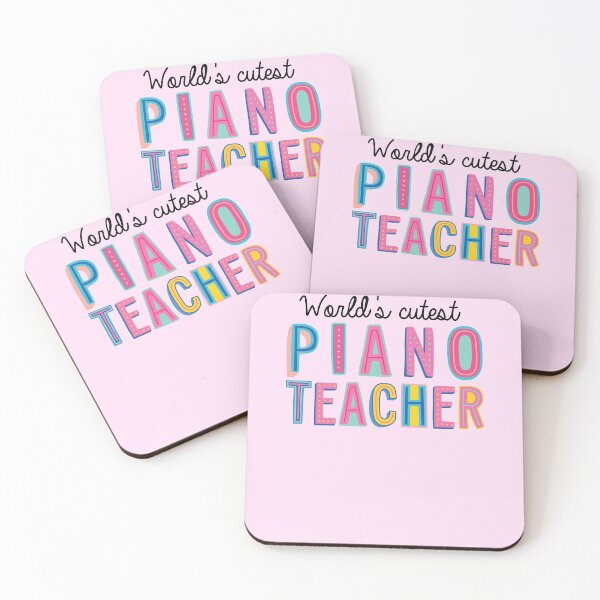 Item preview, Piano Teacher Gifts | World's cutest Piano Teacher designed and sold by betternotes.
