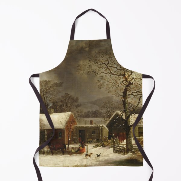 Item preview, George Henry Durrie - Winter Scene In New Haven, Connecticut designed and sold by artcenter.