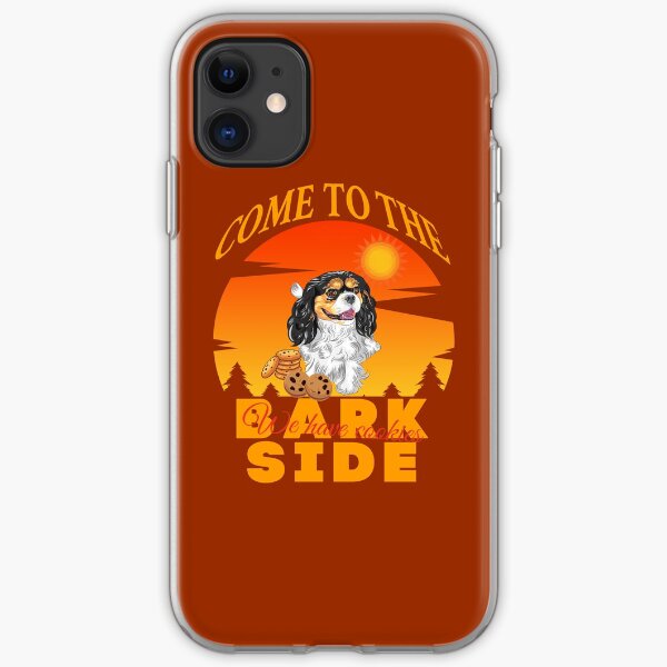 Cavalier King Charles Spaniel Come To The Bark Side We Have Cookies iPhone Soft Case