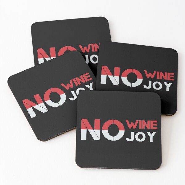 Item preview, Funny No Wine No Joy Design, Wine Day Gift Ideas designed and sold by leo121687.