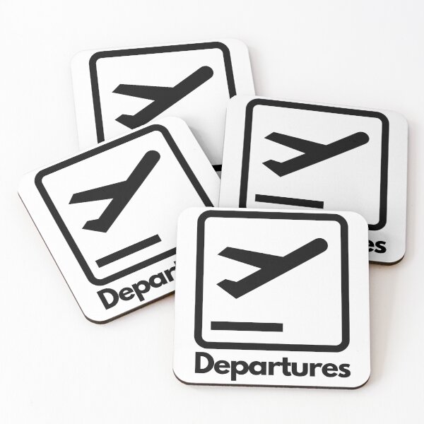 Item preview, Airport Departures Sign designed and sold by jetmike.