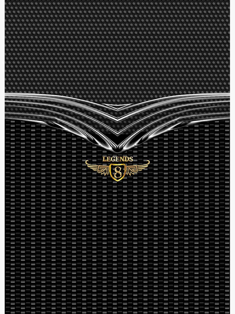 Thumbnail 3 of 3, Sticker, Legendary Number 8 designed and sold by VkCases.