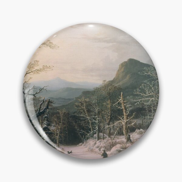 Item preview, George Henry Durrie - Hunter In Winter Wood1860 designed and sold by artcenter.