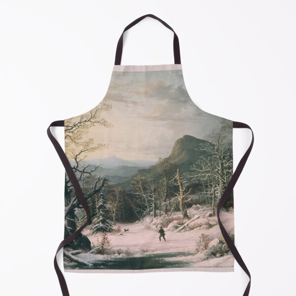 Item preview, George Henry Durrie - Hunter In Winter Wood1860 designed and sold by artcenter.