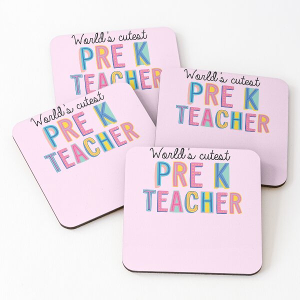 Item preview, Pre-K Teacher Gifts | World's cutest Pre-K Teacher designed and sold by betternotes.