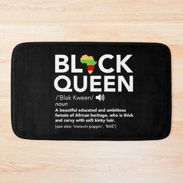 Item preview, Black Queen Definition - African Pride Melanin Poppin & Educated designed and sold by JukeLox.