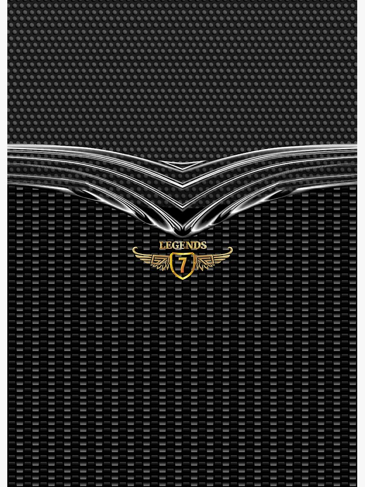 Thumbnail 3 of 3, Sticker, Legendary Number 7 designed and sold by VkCases.
