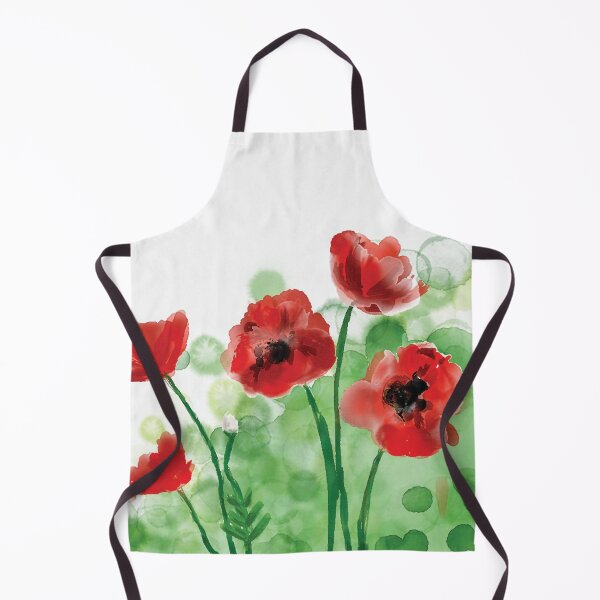 Item preview, Watercolour Poppies designed and sold by JillyBeanDesign.