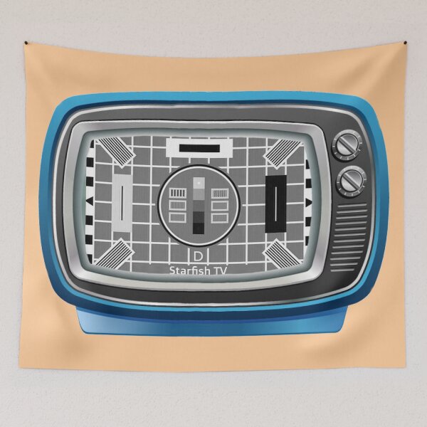 Item preview, Retro TV Test Card - AMUS0021 designed and sold by 3-Starfish.