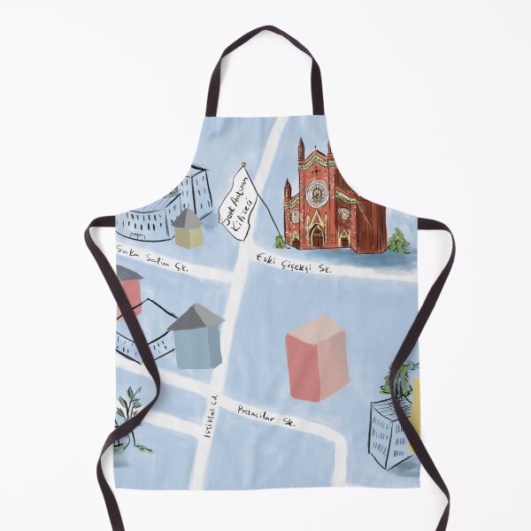 Item preview, Istanbul Map 01 | Painting style designed and sold by Lena Morf.
