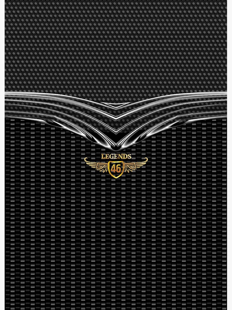 Thumbnail 3 of 3, Sticker, Legendary Number 46 designed and sold by VkCases.