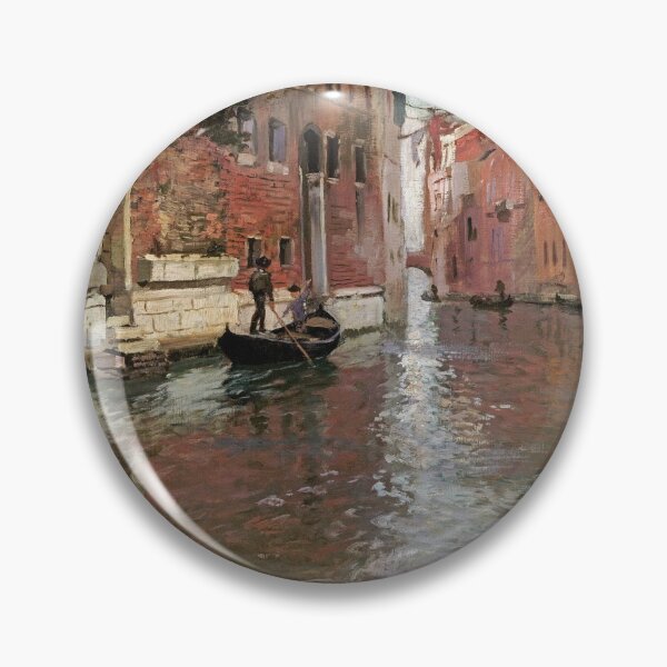 Item preview, Fritz Thaulow - A Venetian Backwater designed and sold by artcenter.