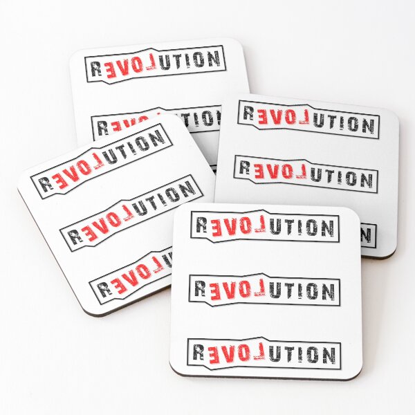 Item preview, Revolution [Love] (Black) designed and sold by SoulArtLove.