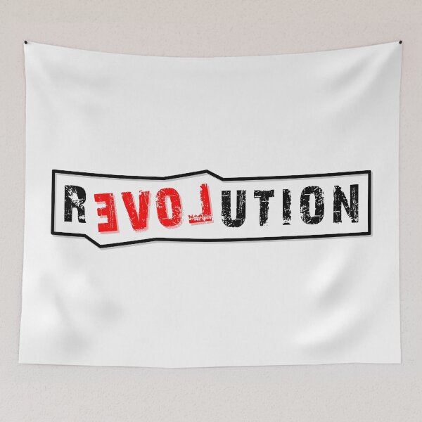 Item preview, Revolution [Love] (Black) designed and sold by SoulArtLove.
