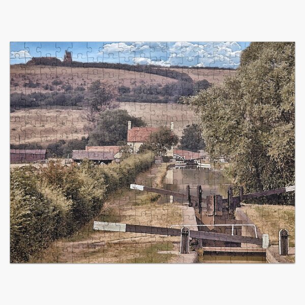 Oxford Canal at Napton on the Hill Jigsaw Puzzle