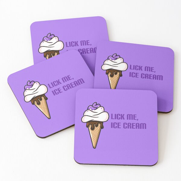 Item preview, Purple Lick me, ice cream designed and sold by lovingkakeart.