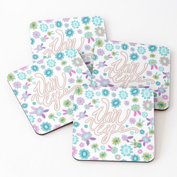 Item preview, Van Life - Pretty Feminine Colors designed and sold by Squarebird.