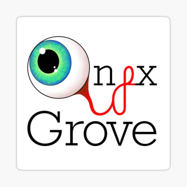 Onyx Grove Sticker