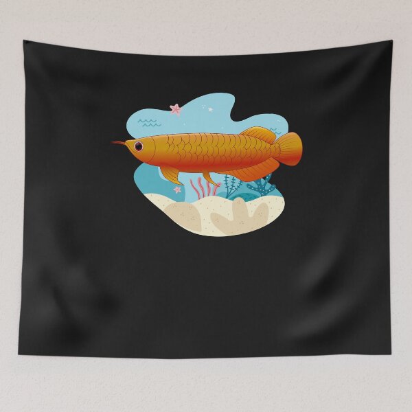 Item preview, Arowana Colorful Art Fish Design for Gift designed and sold by miguelaud.