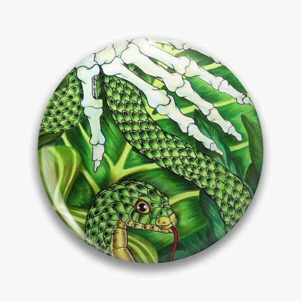 Item preview, Snake Skeleton Hands in the Tropics designed and sold by Marta Tesoro.