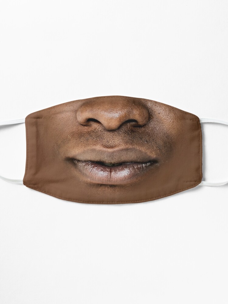 Handsome black man mask (realistic face)" for by munizz | Redbubble