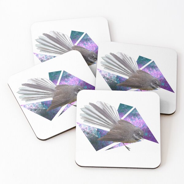 Item preview, NZ Native Birb Collection - Fantail designed and sold by MontiPaints.