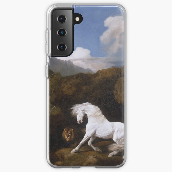 George Stubbs - Horse Frightened By A Lion 1770 Samsung Galaxy Soft Case