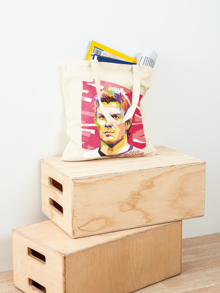 David Beckham Pop Art Tote Bag by Atsurge JK Wang - Fine Art America