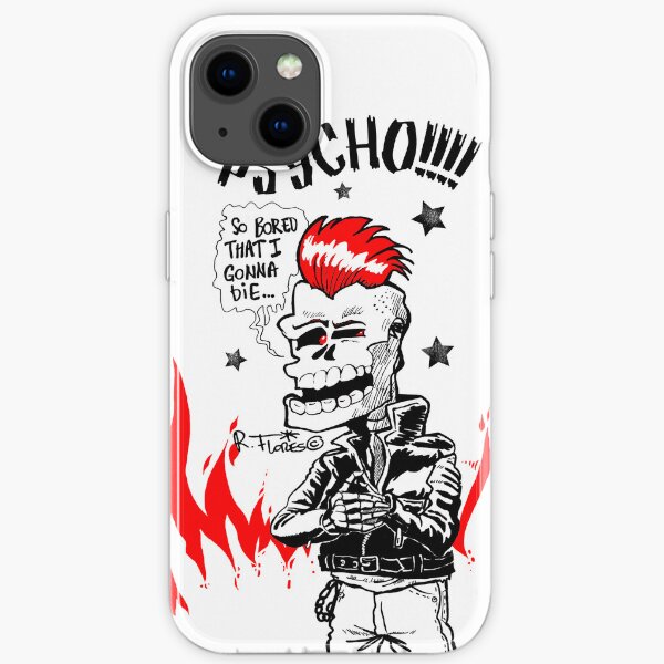 Psychobilly Skull!!! (1) iPhone Soft Case