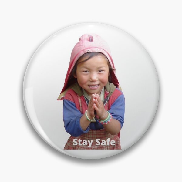 Item preview, Stay Safe Nepal child. designed and sold by Bagsyrose.