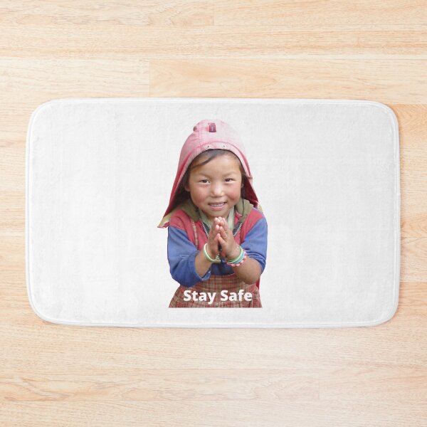 Item preview, Stay Safe Nepal child. designed and sold by Bagsyrose.